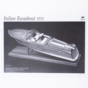1200/03 Planuri constructie navomodel Amati, Runabout - Img 2