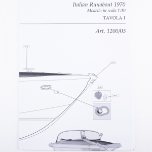 1200/03 Planuri constructie navomodel Amati, Runabout - Img 9