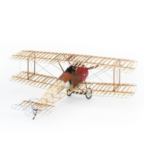 Aeromodel Luptător Sopwith Camel, scara 1:16 Model de aeronava din lemn si metal - Img 4