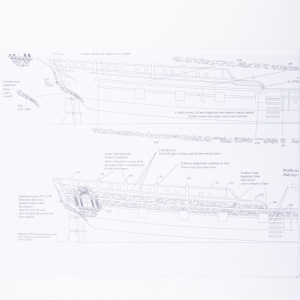 1100/05 Planuri contructie navomodel Victory Models, HMS Pegasus - Img 3