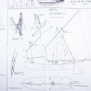 1170 Planuri constructie navomodel Amati, Bragozzo - Img 12