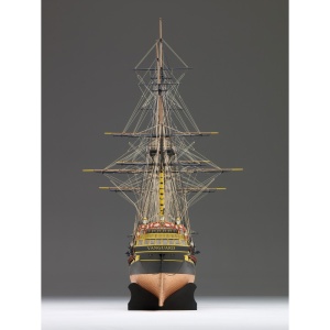 1300/04 HMS Vanguard, 1787- nava de lupta cu 74 de tunuri, Navomodel Victory Models, Scara 1:72 - Lungime 117cm - Img 5