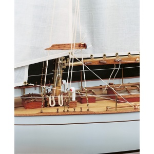 1605 Dorade Fastnet Yacht 1931, Scara 1:20, Lungime 86.5 Cm, Navomodel Amati - Img 12