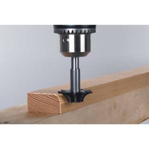 3266000 Freza semirotunda pentru lemn,diametru taiere ˜ 35 mm, Wolfcraft - Img 2