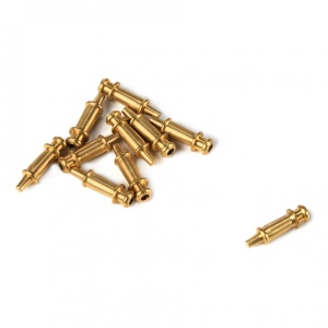 4175/12 Set 10 tevi de tun false pentru navomodele, 12mm, Amati - Img 2