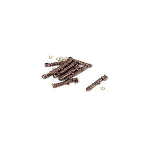 4185/32 Set 10 tunuri de tip spaniol pentru navomodele, 32mm, Amati - Img 1
