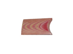 Micarta de in 8 mm Red/Natural 2/2, pentru maner de cutit