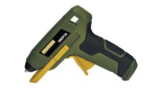 Pistol de lipit cu acumulator GlueGun HKP/A, 135 - 170°C, include 4 batoane si incarcator, functional cu batoane de 7mm - Img 1