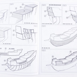 1013 Planuri constructie navomodel Amati galion Mayflower - Img 10