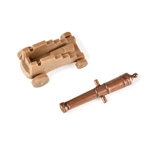 4155/40 Set 10 tunuri cu afet din plastic pentru navomodelism, Amati - Img 2