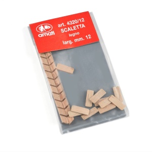 4320/12 Scara cu trepte in unghi 12mm pt navomodelism, Amati - Img 3