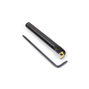 Bare de alezat cu insertie din carbura de tip LH 55°, 8mm pentru strung Sherline