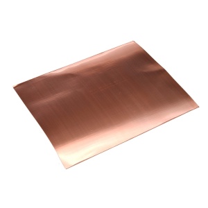 Foaie de tabla de cupru pentru modelism 0.1x250x200mm - Img 1