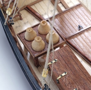 Navomodel Arab Dhow Sultan, scara 1:60 Kit model de nava din lemn - Artesania Latina - Img 4
