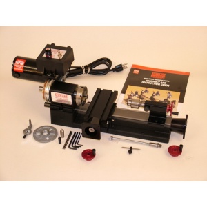 Pachet strung de banc Sherline 4100-A CNC si Kit upgrade strunguri CNC 8765 - Img 3