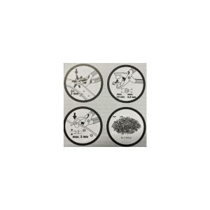 Set clesti pentru perforat si capsat, incl. 100 capse. - Img 2
