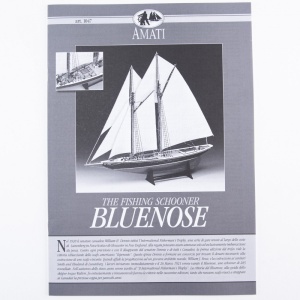 1047 Planuri constructie navomodel Amati, Bluenose, o goeleta de pescuit - Img 2