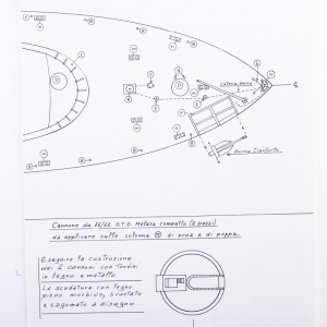 1062 Planuri constructie navomodel Amati Distrugatorul Freccia - Img 4