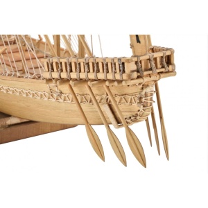 1403 Nava Egipteana - Perioada regelui Sahure, Navomodel Amati, Scara 1:50 - Lungime 35cm - Img 12
