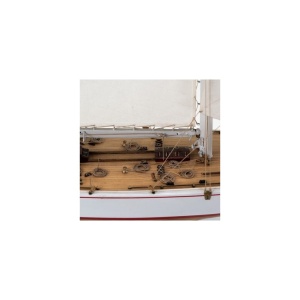 1700/11 RAINBOW - J Class Yacht - 1934 - US Defender, Scara 1:80, Navomodel Amati, Set scule incluse - Img 11