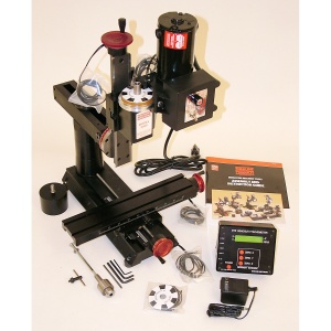 Minifreza SHERLINE de banc 2010 DRO-8 directii frezare - Img 2