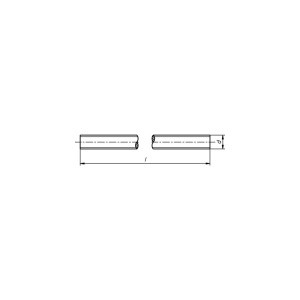 Tija filetata M3 - M20 1m DIN976 otel inox A2 - Img 2