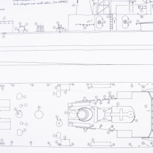 1062 Planuri constructie navomodel Amati Distrugatorul Freccia - Img 5