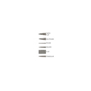 7312 Pila ac/ raspel conic-plat pentru modelism, Amati - Img 5