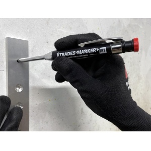 Creion cu mina pentru marcaje sudura si in locuri greu accesibile, Trades-Marker® Dry, Markal - Img 3