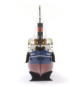 Navomodel Sanson Tugboat, scara 1:50 Kit model de navă din lemn (compatibil R/C) - Artesania Latina - Img 7