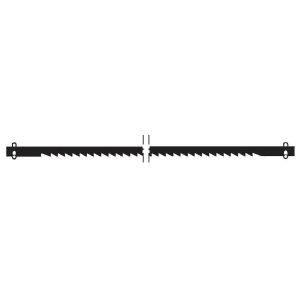Panze cu pin pentru traforaje, 10TPI, 12 buc, Proxxon 28741 - Img 2