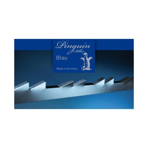Panze traforaj dinti dubli, PINGUIN SILBER BLUE Niqua 13cm, set 12 panze - Img 3
