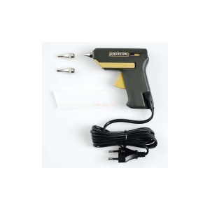 Pistol de lipit GlueGun HKP 220, verde, 40W, 200°C, duze interschimbabile, include 4 batoane si 3 duze, functional cu batoane de 7mm - Img 9