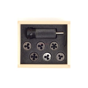 Set filiere M3 - M10, Proxxon 24082, suport inclus - Img 4