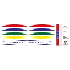 1039 Planuri constructie navomodel Amati Robert E. Lee - Img 10