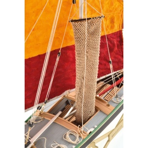 1570 Bragozzo, Vas de pescuit Venetian, Navomodel Amati Lungime 45cm - Img 5