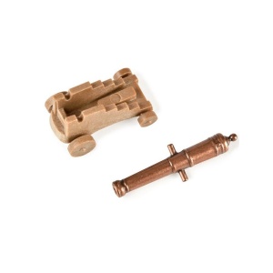 4155/40 Set 10 tunuri cu afet din plastic pentru navomodelism, Amati - Img 1