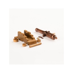 4159/40 Set 10 tunuri cu afet din lemn pentru navomodelism, Amati - Img 7