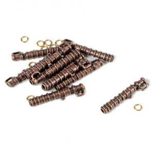 4185/32 Set 10 tunuri de tip spaniol pentru navomodele, 32mm, Amati - Img 2
