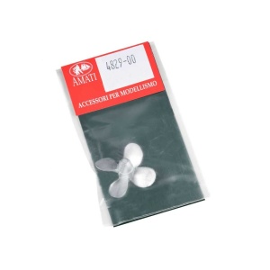 Elice metalice cu 4 lame pentru modele statice pt navomodele, 30mm, Amati - Img 4
