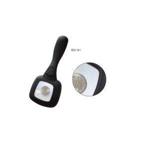 Lupa cu iluminare 6 LED-uri pentru modelism/hobby - Img 1