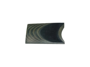 Micarta Canvas (foaie de cort) Green/Black 1/1- 8 mm, pentru maner de cutit
