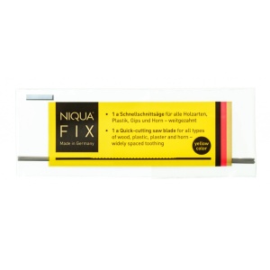 Panze traforaj cu ceapraz NIQUA FIX Yellow 13cm, set 12 panze - Img 3
