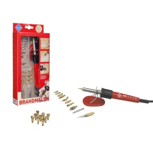 Pebaro 0261, Set pentru pirogravura, 30W, 220V, include 20 de varfuri - Img 2