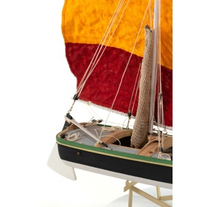 1570 Bragozzo, Vas de pescuit Venetian, Navomodel Amati Lungime 45cm - Img 6