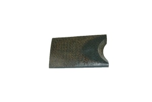 Micarta de iuta Green 9.5 mm, pentru maner de cutit