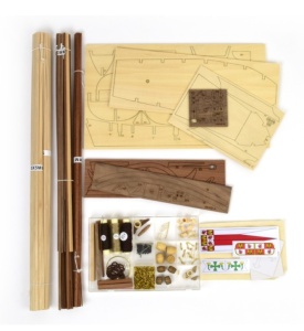 Navomodel Caravel La Niña, scara 1:65 Kit machetă navă din lemn - Artesania Latina - Img 2