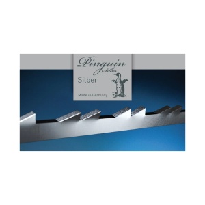 Panze traforaj dinti dubli, PENGUIN SILVER Niqua 13cm, set 12 panze - Img 3