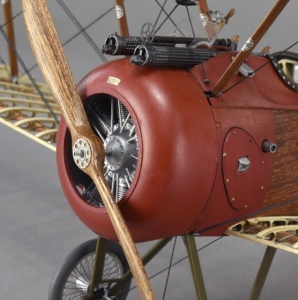 Aeromodel Luptător Sopwith Camel, scara 1:16 Model de aeronava din lemn si metal - Img 7