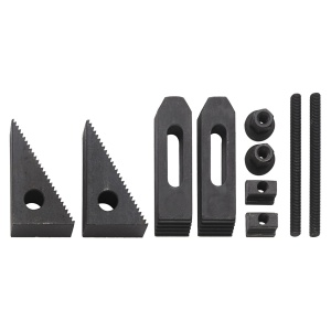 Set fixare piese frezare in trepte 10 piese 10 / 12 mm, WABECO